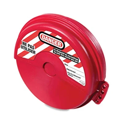 Image of Master Lock 482 Rotating Gate Valve Lockout Device, Red, 22.1 cm x 13.0 5.3