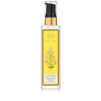 Image of Forest Essentials Madurai Jasmine and Mogra Ultra Rich Body Lotion, 200ml &quot;Shipping by FEDEX/DHL&quot;