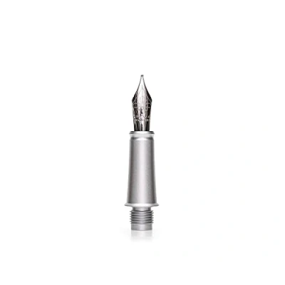 Image of Diplomat nib unit for Fountain Pen Aero with stainless steel strength F, silver matt chrome plated