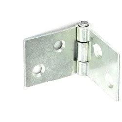 Image of Backflap Hinges Zinc Plated (Pair) 38mm