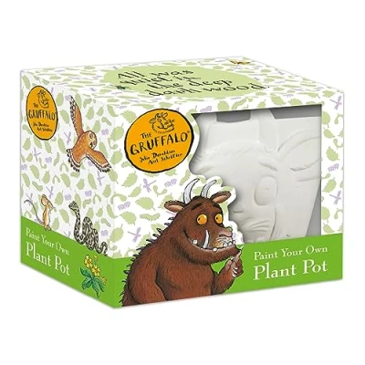 Image of Robert Frederick Paint Your Own Plant Pot, Multicoloured, One Size
