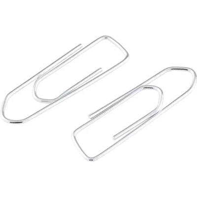 Image of Q Connect Paperclips No Tear 26mm (Pk 10 x 100) Ref KF01307Q