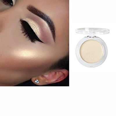 Image of PHOERA SooGlow Cream Highlighter Long Lasting Waterproof Shimmer Blushers For Cheeks Make Up, Face Foundation Powder Contour Palette Skin Brightening Makeup aquapurity (104 CREAM, One Size)