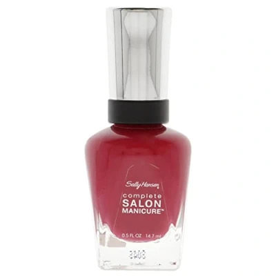Image of Sally Hansen Complete Salon Manicure Nail Polish, Red My Lips 470, 14.7ml