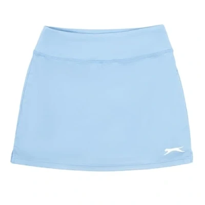 Image of Slazenger Girls Court Skort Junior Baby Blue 7 8 Years