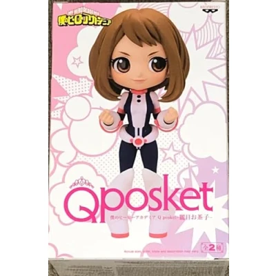 Image of Banpresto 193820 My Hero Academia Q Posket Ochaco Uraraka, 14 cm, Multiple Colors, BP17734