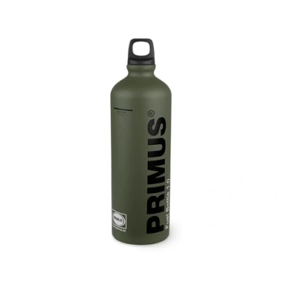 Image of Primus Fuel Bottle 0.35 L Green Aluminum Standard Threads Liquid for Camping Stove