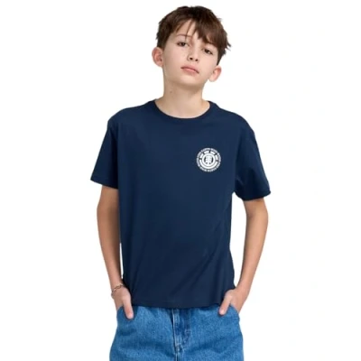 Image of Element SEAL Unisex Print Tshirt for kids, Size: 10y, Eclipse navy
