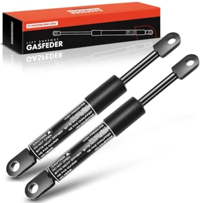 Image of Frankberg 2x Gas Strut Convertible Top Compatible With 3 Series E30 318 325 M3 1985 1993 Replace# 51251932333