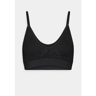 Image of Sloggi Women&#039;s GO Allround Lace Bralette Bustier, Black, One