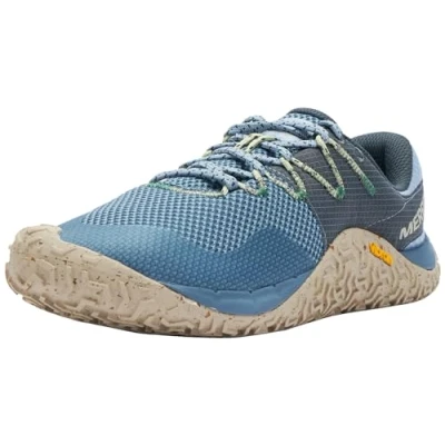 Image of Merrell Women&#039;s Trail Glove 7 Sneaker, Chambray/Slate, UK