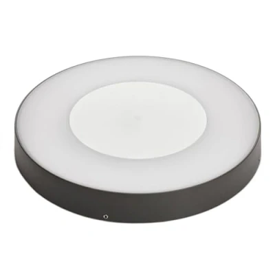 Image of Lucande LED outdoor ceiling light Sora, round, sensor, IP54
