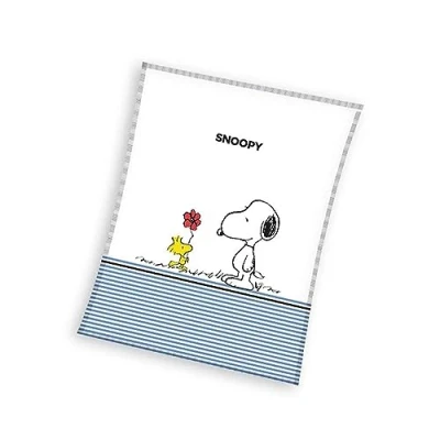 Image of Snoopy Fleece Throw Blanket for Kids Super Soft &amp; Comfy Naptime Cozy Bed, Couch, Chair Baby Bed Plush Children, Boys, Girls Toddlers