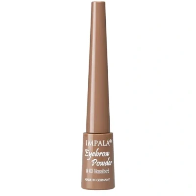 Image of Impala Eyebrow Powder Color 03 Hazelnut long wear with easy applicator