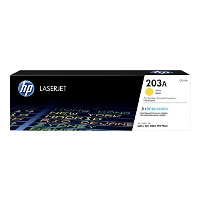 Image of HP 203A Yellow Original LaserJet Toner Cartridge