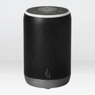 Image of Earnest Living Portable Essential Oil Diffuser Cordless Car USB Air Freshener Rechargeable Waterless Nebulizer 10 ml Timers Lights and Auto Off Function For Home Office Black