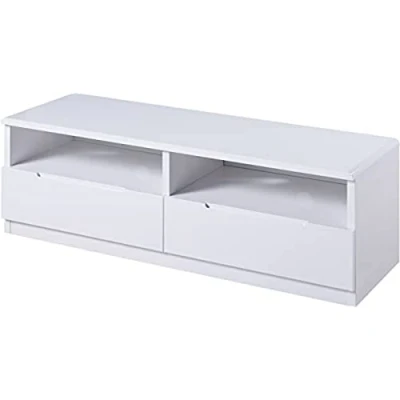 Image of Julian Bowen Manhattan 2 Drawer Media Unit White TV Units