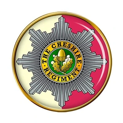 Image of Cheshire Regiment, British Army Pin Badge