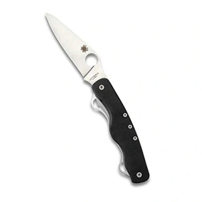 Image of Spyderco C208GP Knife ClipiTool Rescue G 10 black