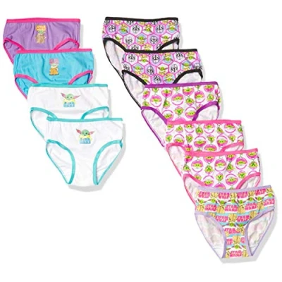 Image of Disney Panty Multipacks, Baby Yoda 10pk girls, 4