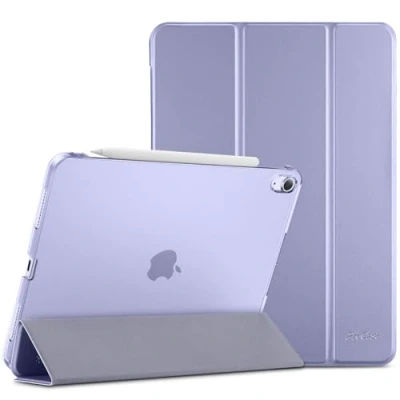 Image of ProCase Smart Case for iPad Air 11 inch M2 2024 6th /10.9 5th 2022/Air 4th 2020, Protective Cover 6 5 4 Generation Purple