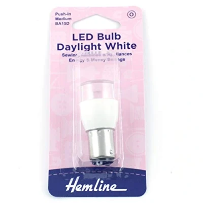 Image of LED Bayonet Light Bulb Daylight White by Sewcraft