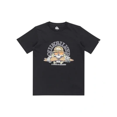Image of Quiksilver Short Sleeved T Shirt EV Skull Feast SS YTH Youth Black 16