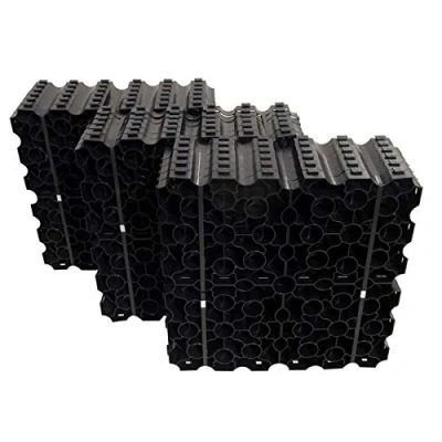 Image of Base Kit for Shed 12ft x 6ft Plastic Grid System Shed, Log Cabin, Summerhouse Garden w/Weed Fabric Membrane Gravel Grids
