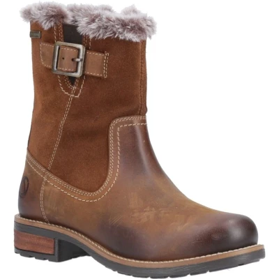 Image of Cotswold Kemerton Womens Ankle Boots Tan 5 UK