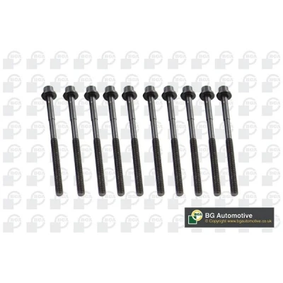 Image of 223212B00010x, 223212B000x10, 223212B700x10 Cylinder Head Bolt Kit BGA BK3604 Female Star KIA: Venga, Sportage III