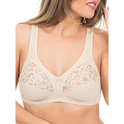 Image of Naturana Women&#039;s 5046 Bra, Light Beige, 42C