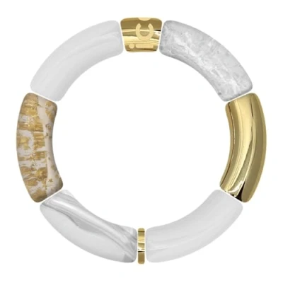 Image of ICE Jewellery Bella bracelet Gold white and fashion for women (023561)