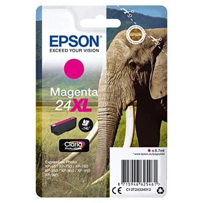 Image of Epson C13T26124012 Inkjet Cartridge Cyan