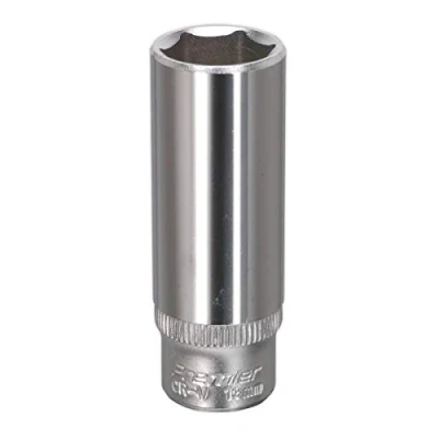 Image of Sealey Premier WallDrive® Socket 13mm Deep 1/4&quot;Sq Drive