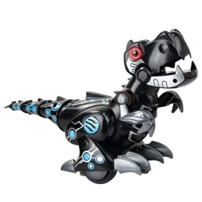 Image of SilverLit YCOO Train My Dino II Interactive Dinosaur Toy with Gesture Control &amp; Remote, Fun Robot for Kids with2 Play Modes (Wild Mild), Intelligent Sensor, Chasing Action, 5+