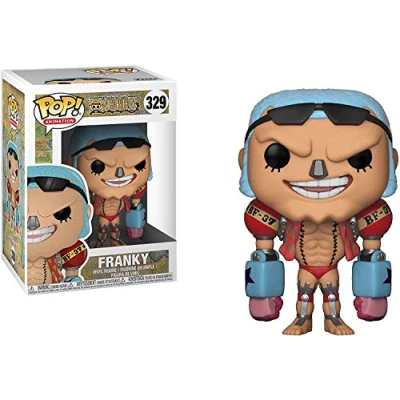 Image of Funko POP! Animation Shonen Jump One Piece Franky Collectable Vinyl Figure Gift Idea Official Merchandise Toys for Kids &amp; Adults Anime Fans Model Collectors and Display