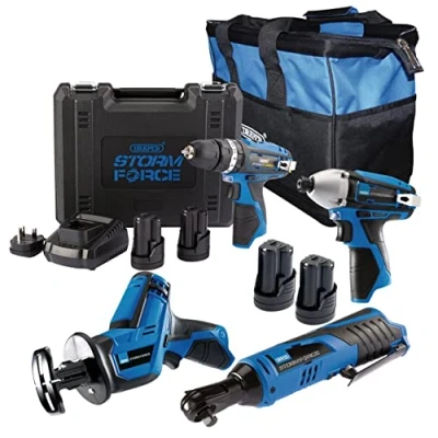 Image of Draper Storm Force� 10.8V Power Interchange Kit (10 Piece)