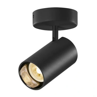 Image of SLV Asto Tube downlight GU10 1 bulb black