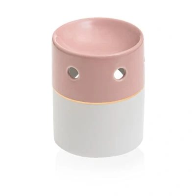 Image of Yankee Candle Ceramic Oil Burner White/Pink 10 x 13 cm