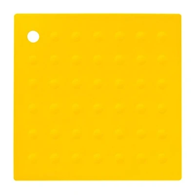 Image of Premier Housewares Zing Silicone Trivet Yellow