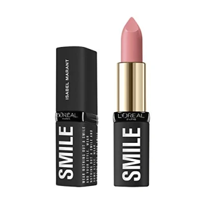 Image of L&#039;Oréal Paris Isabel Marant SMILE Lipstick Bastille Whistle, Nourishing for Full and Healthy Lips, 4 g