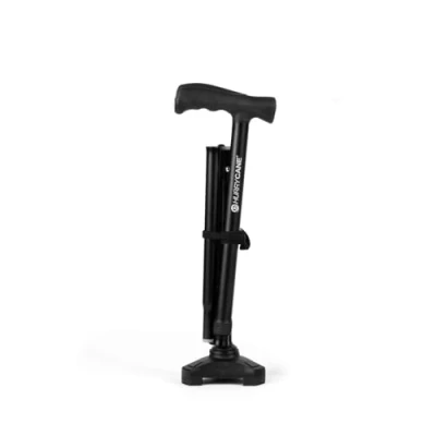 Image of Hurrycane All Terrain Cane Lightweight Folding Walking Stick Black