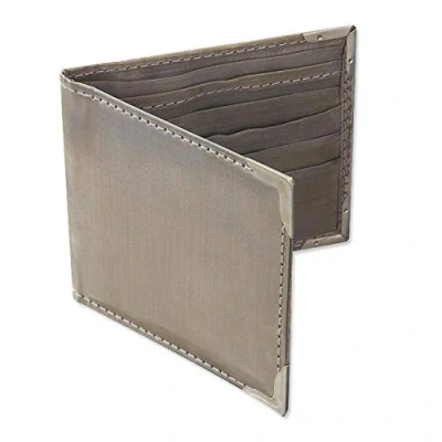 Image of Stainless Steel Wallet silver one size fits all