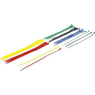 Image of BGS Diy 80771 Cable Tie Assortment coloured 4.8 x 300 mm 50 pcs.