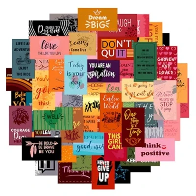 Image of 60 PCS Affirmation Cards,Positive Cards,Affirmation Cards for Women,Affirmation Kids,Spread Positive Energy,Suitable Children,Women,Men,Colleagues,Employees