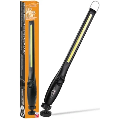 Image of Xtremeauto LED Inspection Lamp Car Torch COB Light Magnetic Base Rechargeable Portable Mechanics USB Hand Work for Mechanic, Car, Garage &amp; Workshop