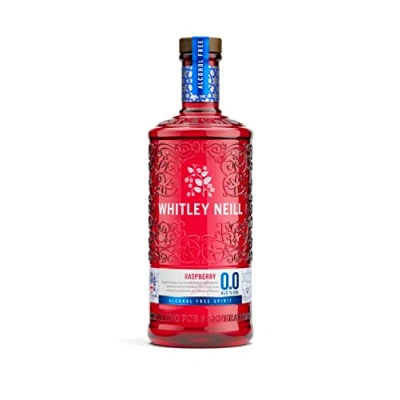 Image of Whitley Neill Raspberry Alcohol Free 0.0% Gin 70cl