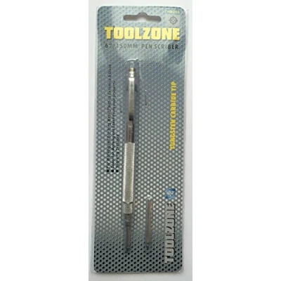 Image of Toolzone Pen Scriber &amp; Spare Tip Tungsten