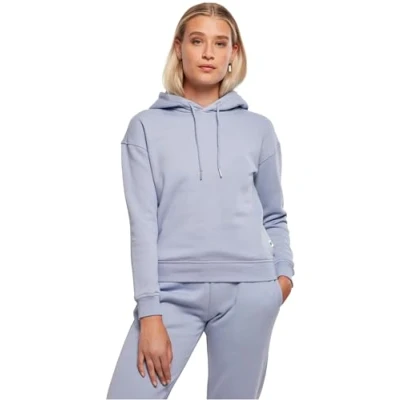 Image of Urban Classics Women&#039;s Organic Hoodie Hooded Sweatshirt, Viola Blue, XXXL