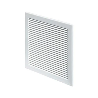 Image of White Air Vent Grille 250mm x / 10&#039;&#039; 10 inch Ducting Ventilation Cover